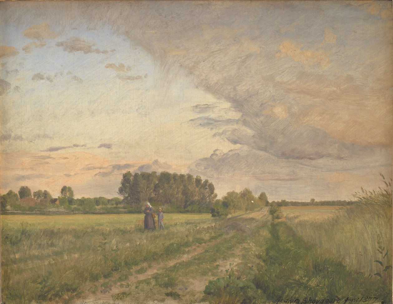Paisaje de verano de Joakim Frederik Skovgaard