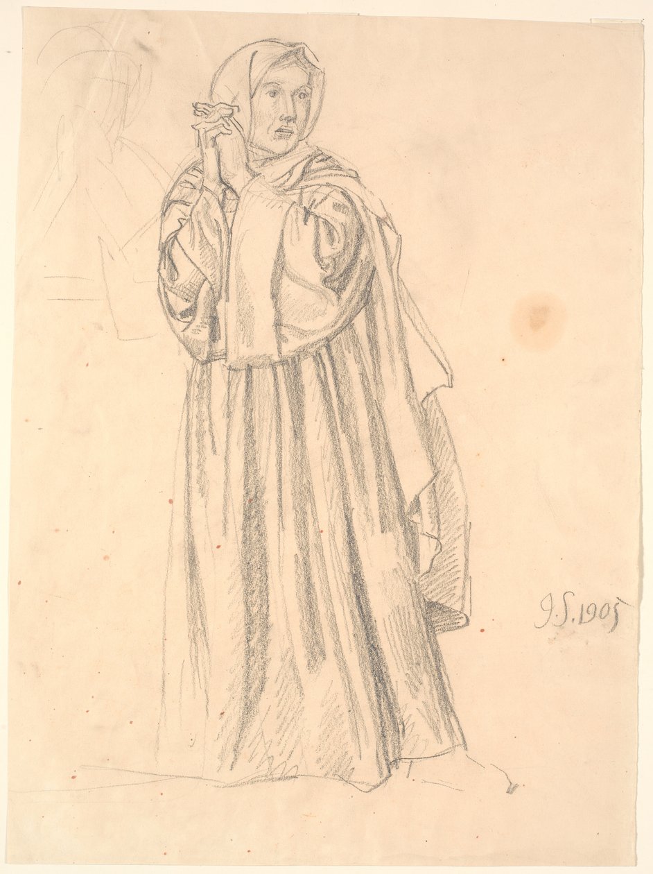 Mujer de pie de Joakim Frederik Skovgaard