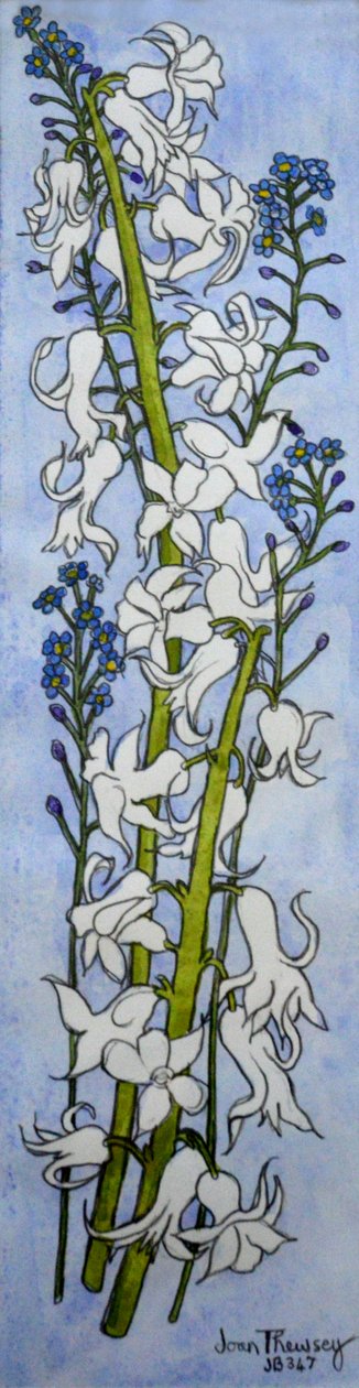 Jacintos y nomeolvides, 2012 de Joan Thewsey