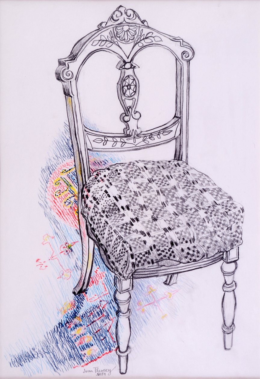 Retrato de mi silla, 2000 de Joan Thewsey