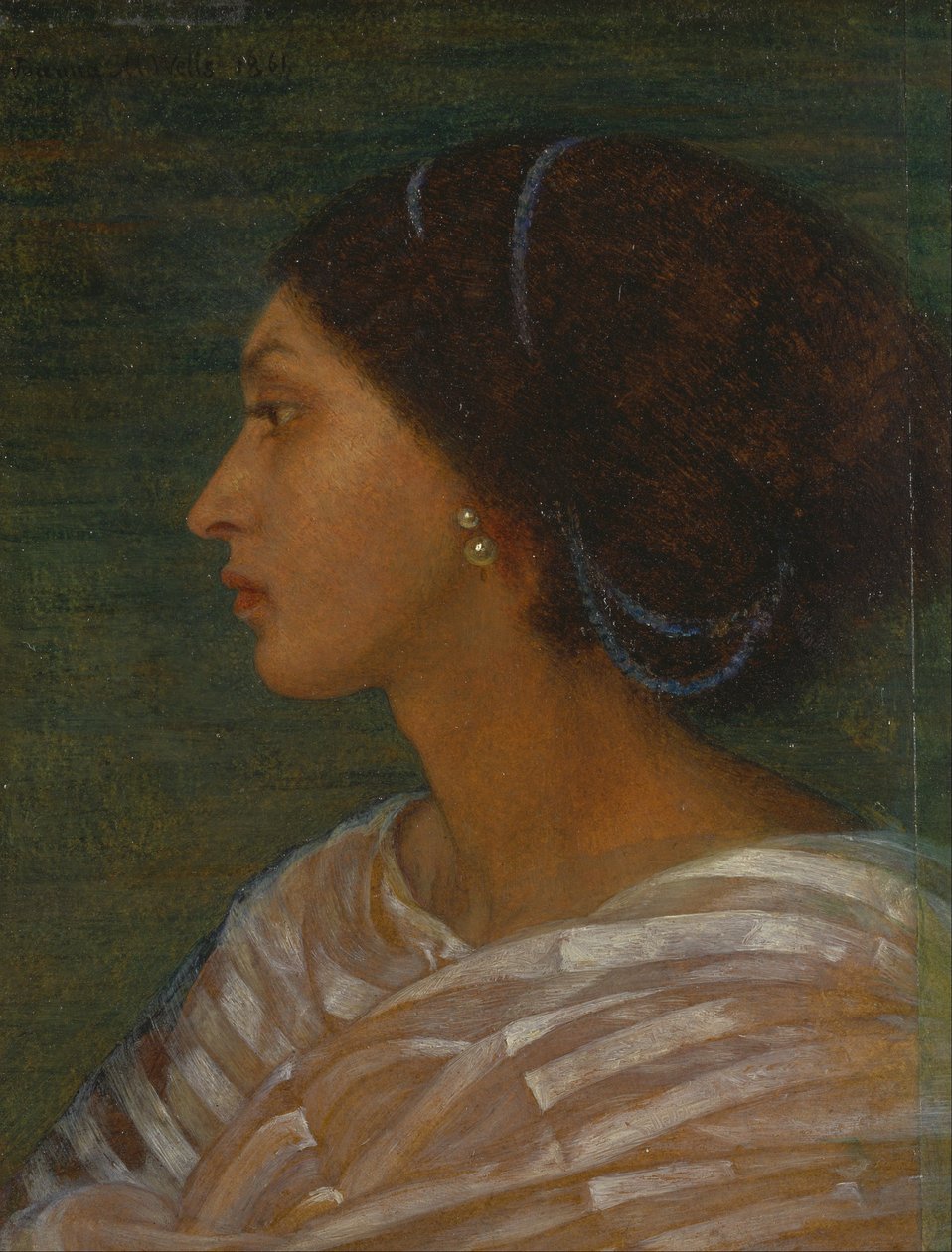 Cabeza de una mujer mulata (Sra. Eaton) de Joanna Boyce Wells