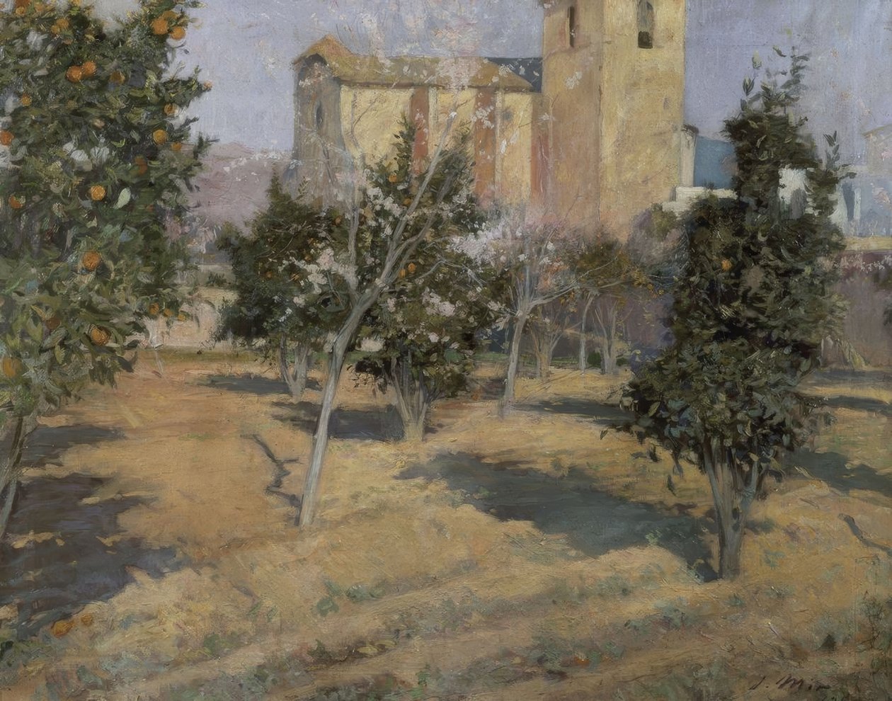 El jardín del sacerdote de Joaquim Mir i Trinxet