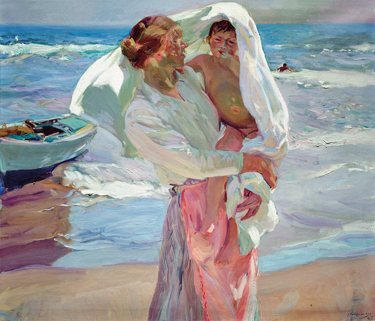 Después del baño de Joaquín Sorolla