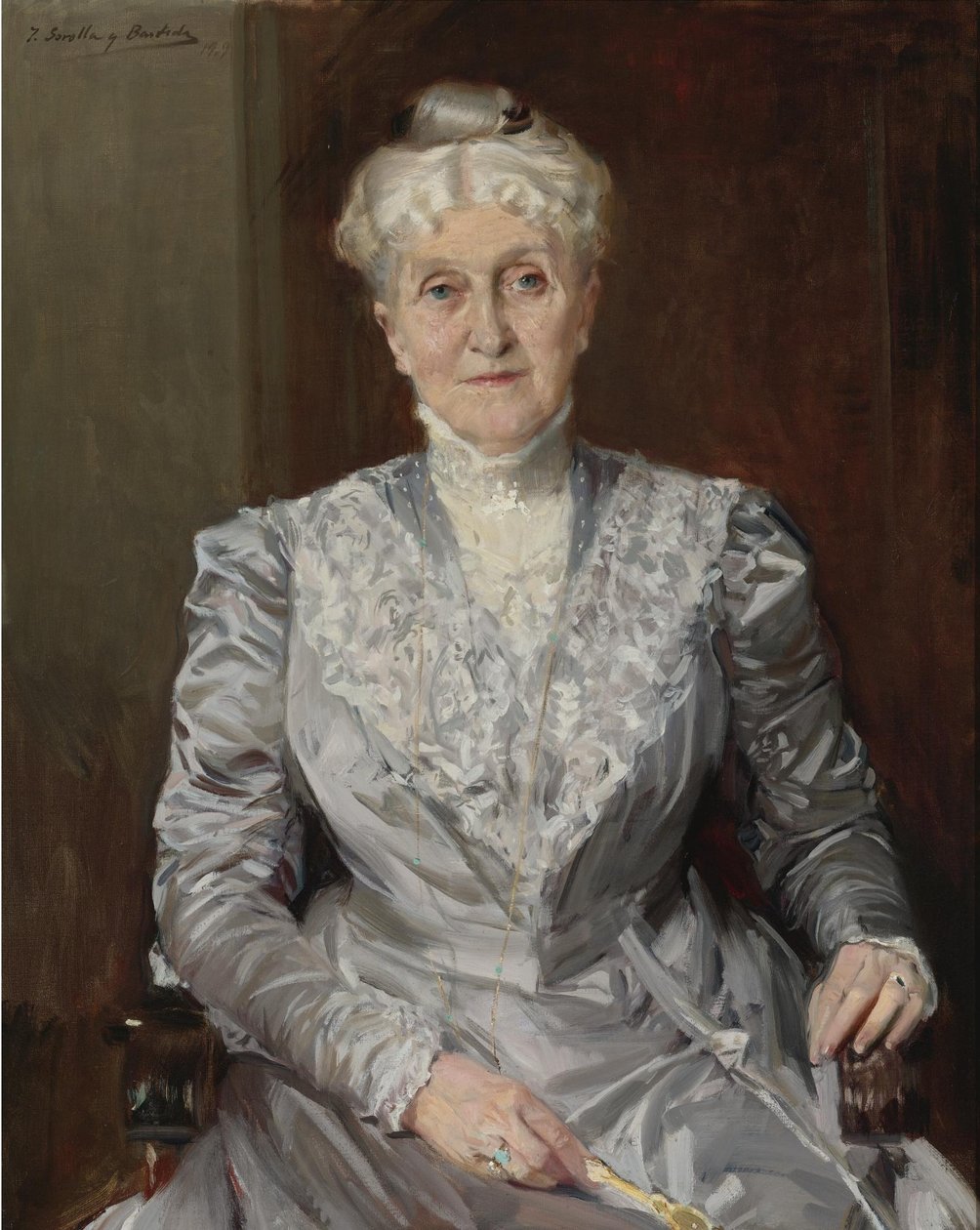 Retrato de Emily Perkins de Joaquín Sorolla