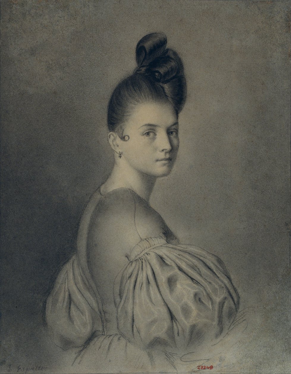 Retrato de una dama de Joaquín Espalter y Rull