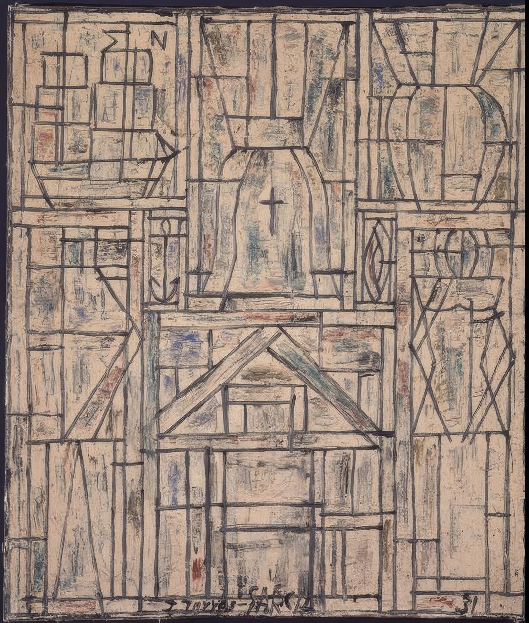 Constructivo de Joaquín Torres García