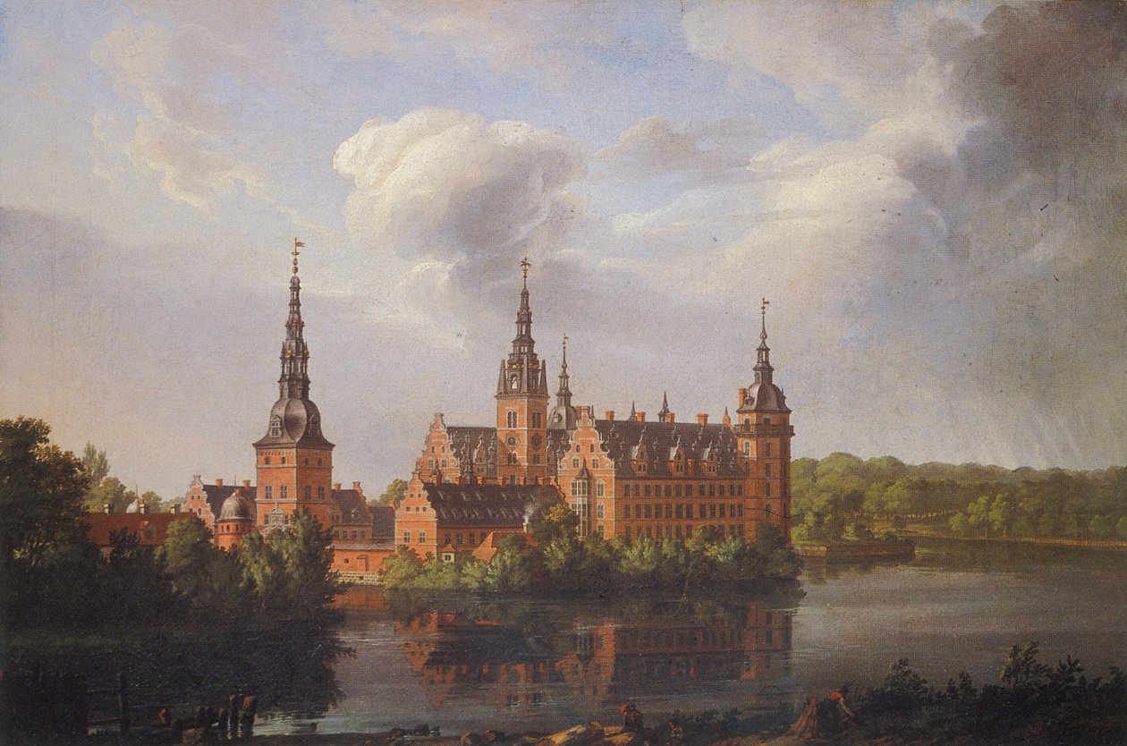Castillo de Frederiksborg de Johan Christian Dahl