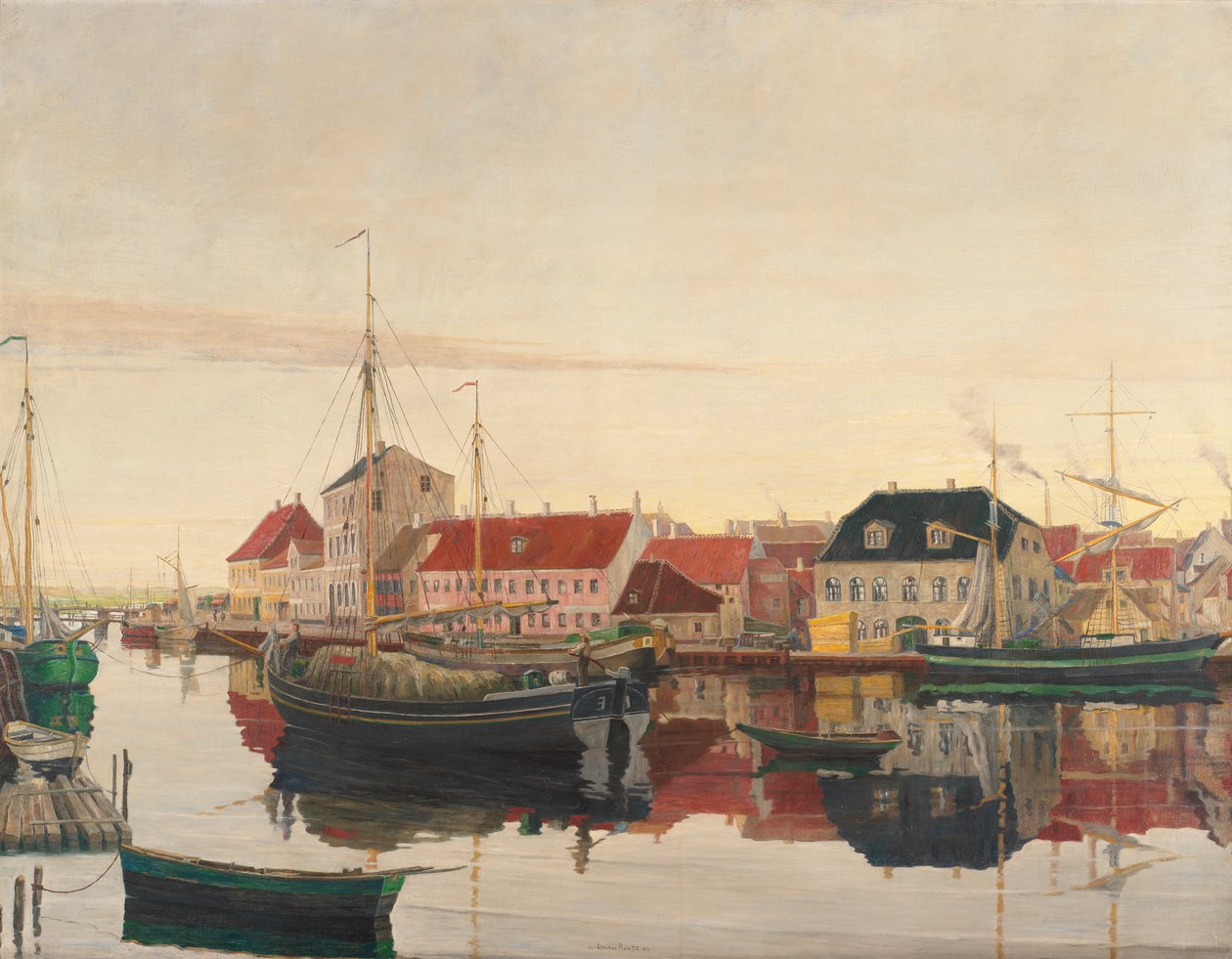 Puerto de Randers de Johan Rohde