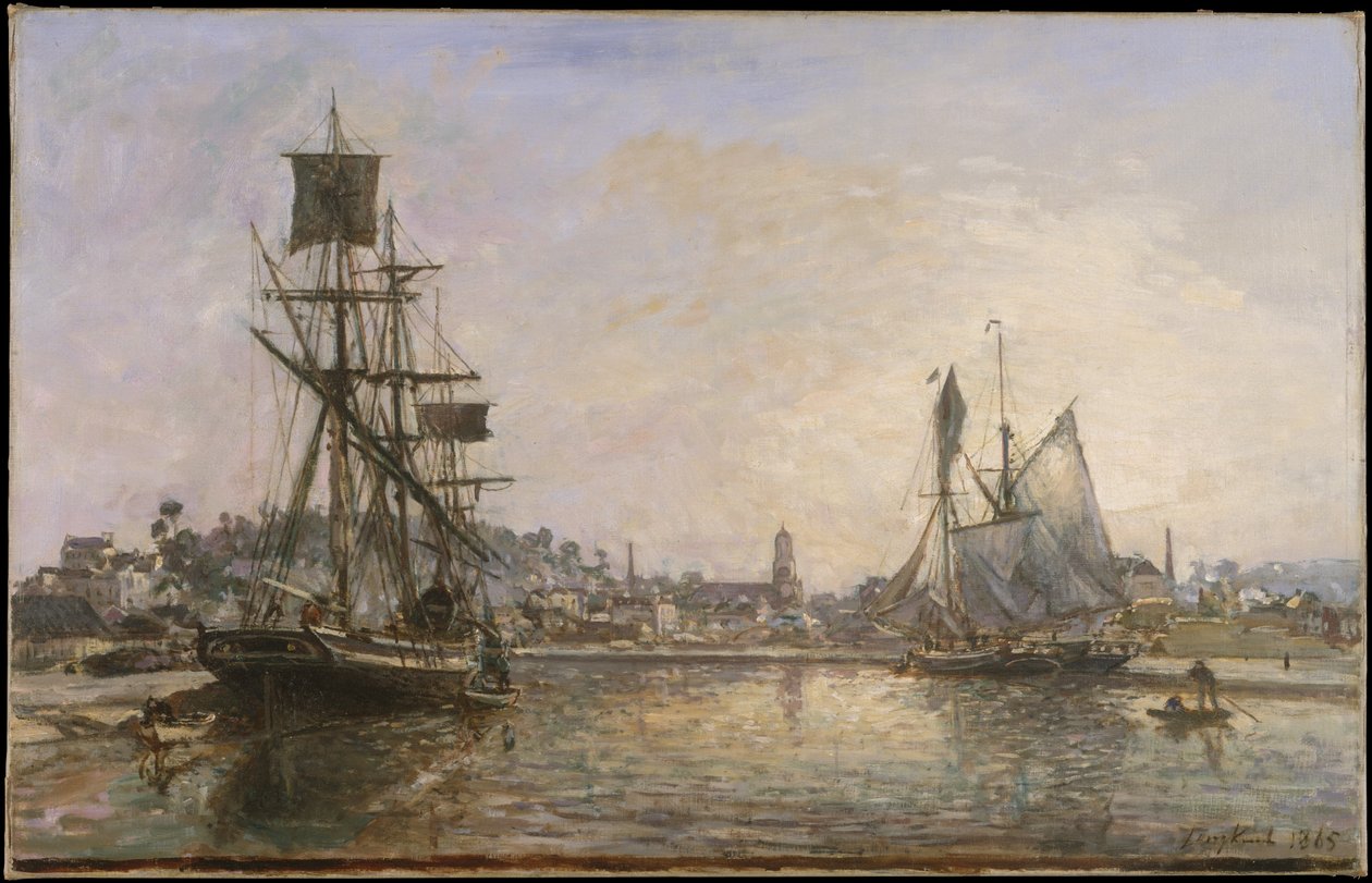 Honfleur de Johan Barthold Jongkind