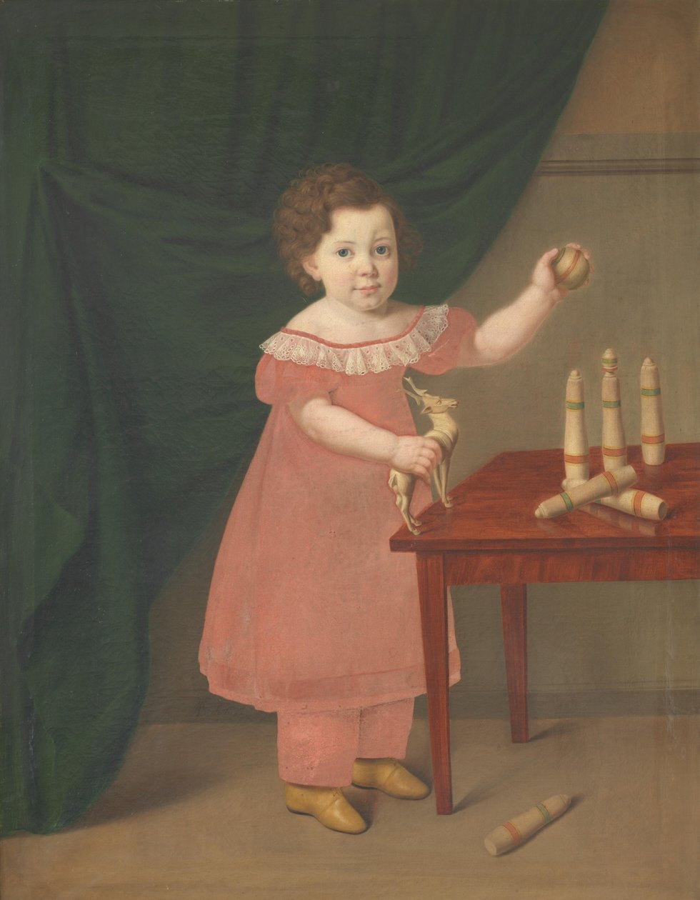 Barneportraet de Johan Anton Bech