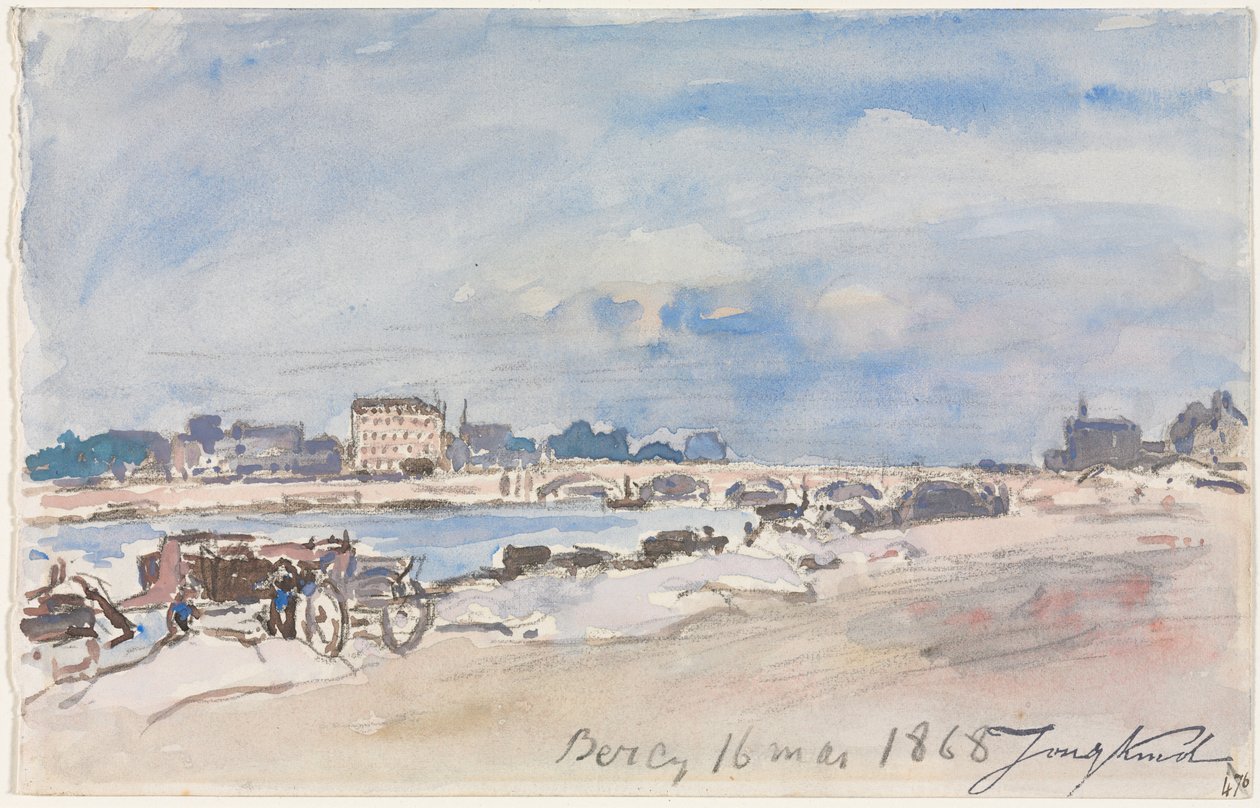 Bercy de Johan Barthold Jongkind