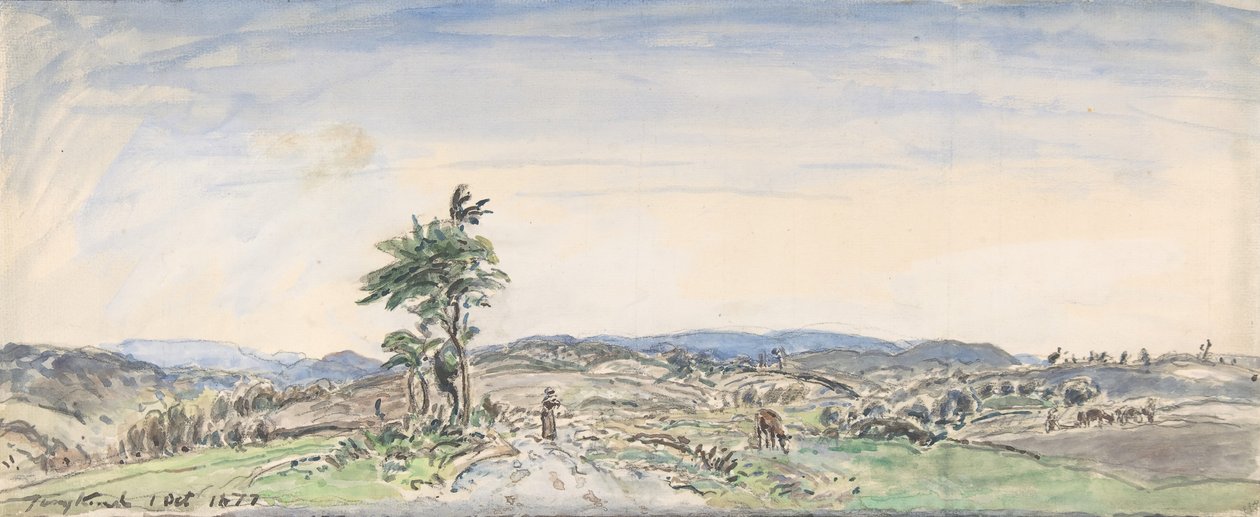 Paisaje de Johan Barthold Jongkind