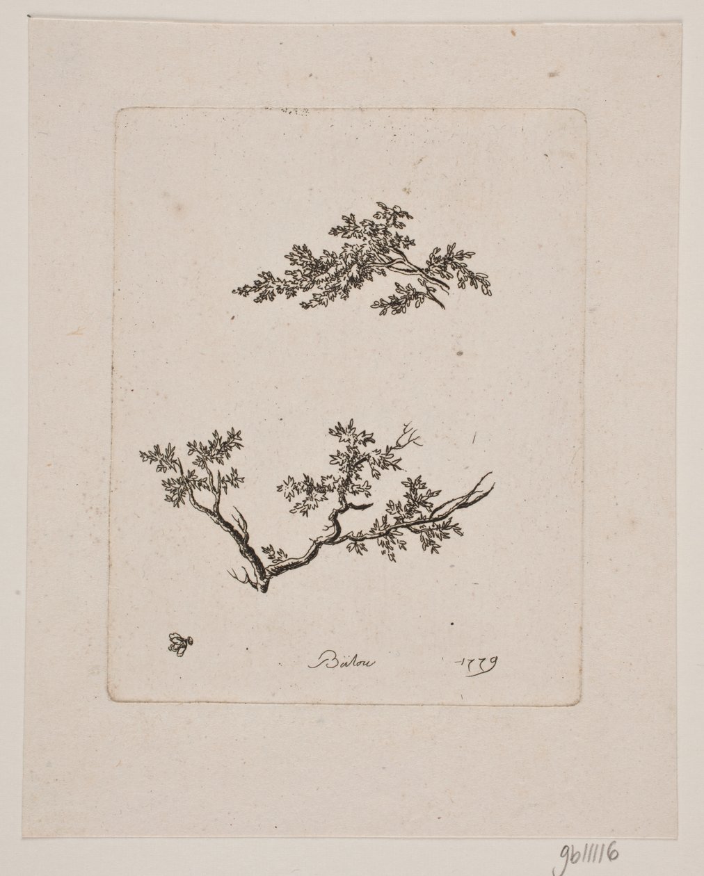 Dos ramas de árbol de Johan Bülow