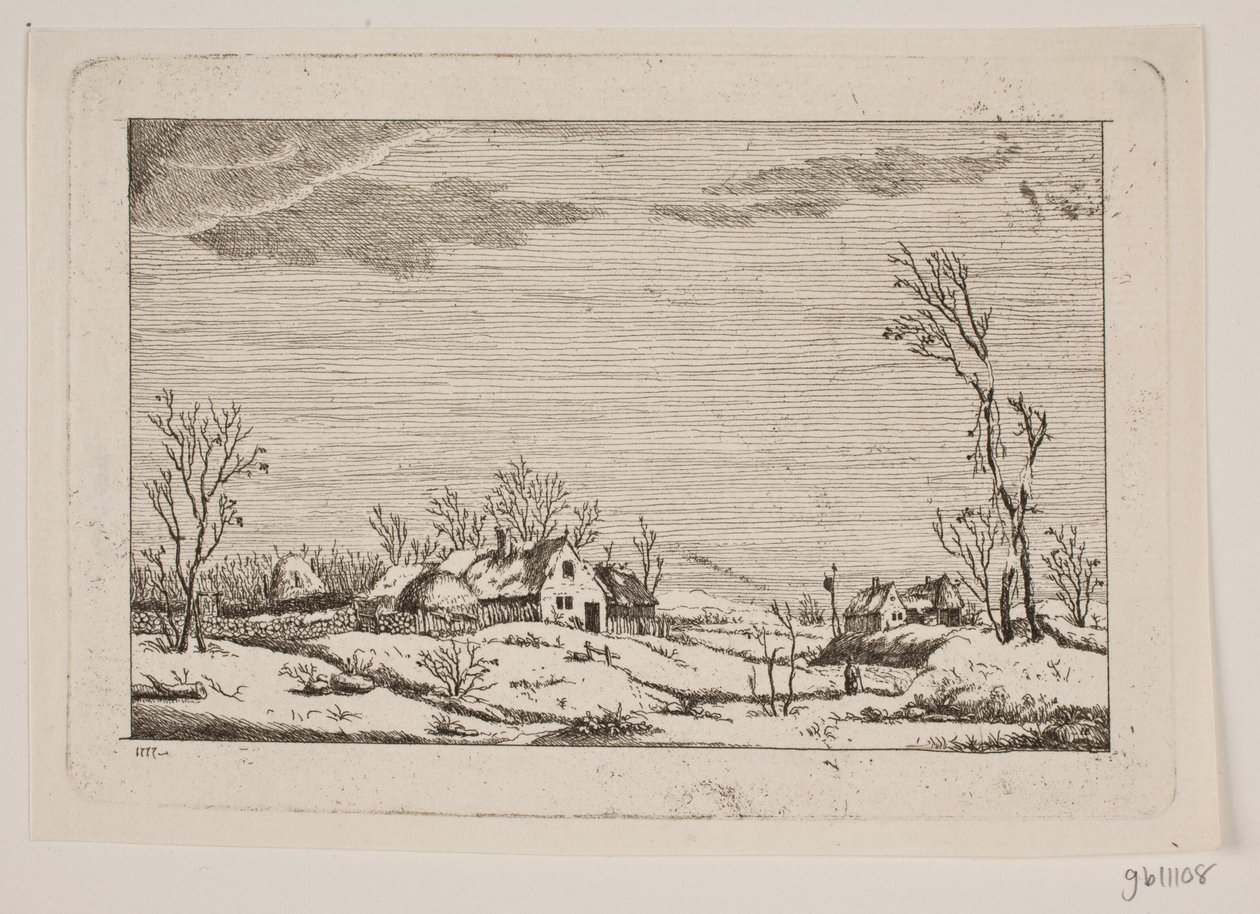 Paisaje de invierno de Johan Bülow