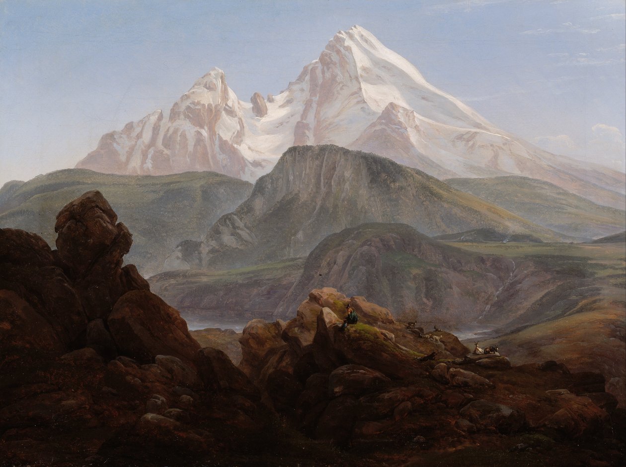 El Watzmann de Johan Christian Dahl