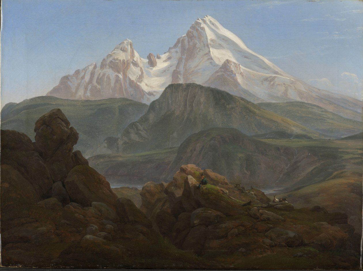 El Watzmann de Johan Christian Dahl
