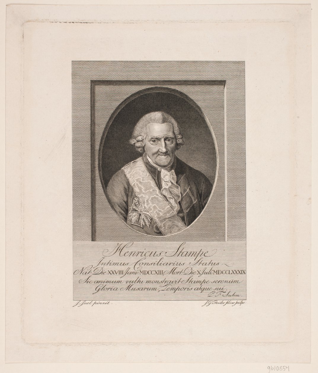 Henrik Stampe de Johan Georg Preisler
