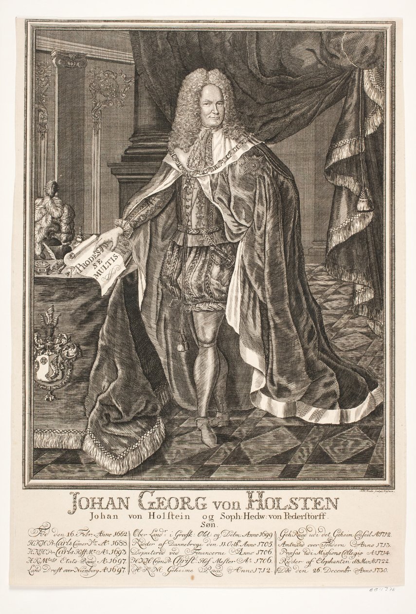 Johan Georg von Holstein de Johan Herman Thiele