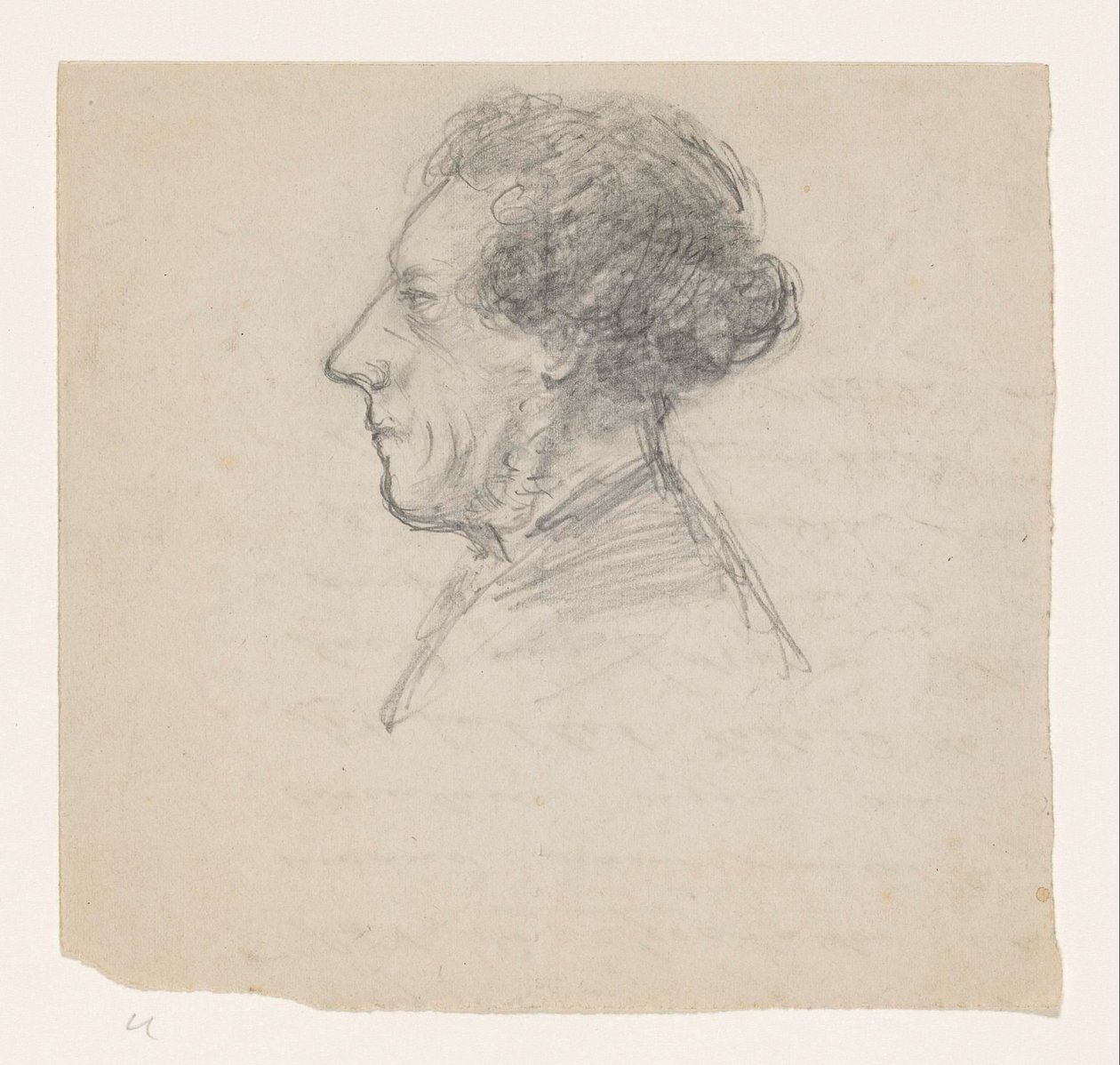 Retrato de desconocido de Johan Michaël Schmidt Crans