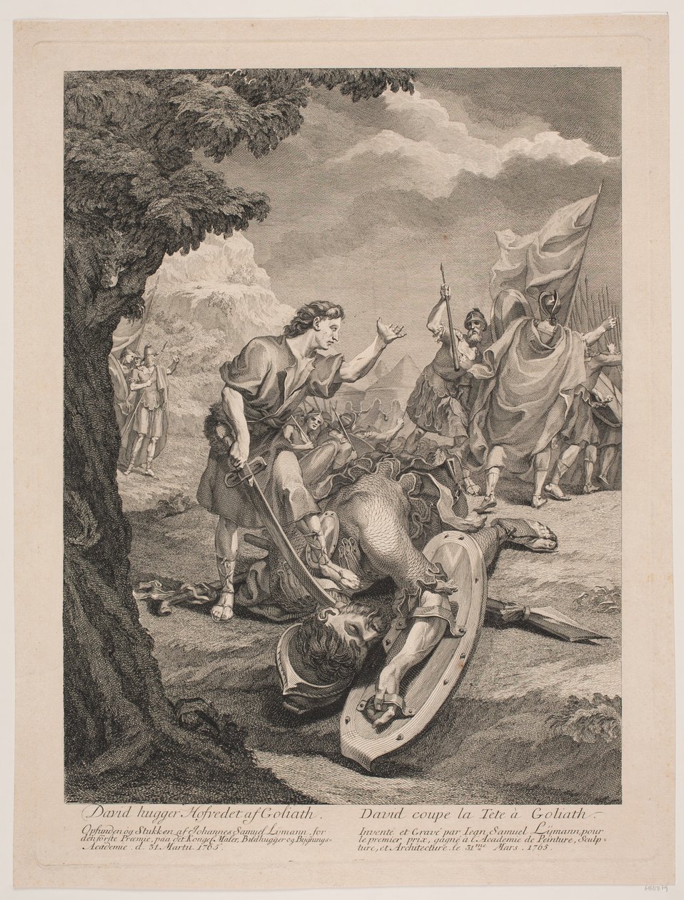David y Goliat de Johan Samuel Lymann