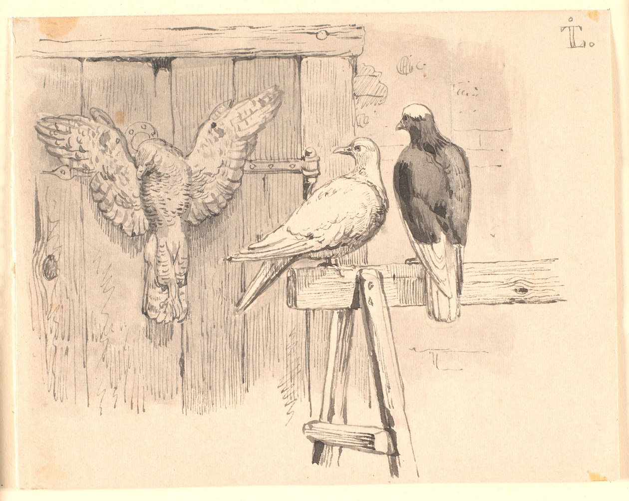 Las palomas de Johan Thomas Lundbye