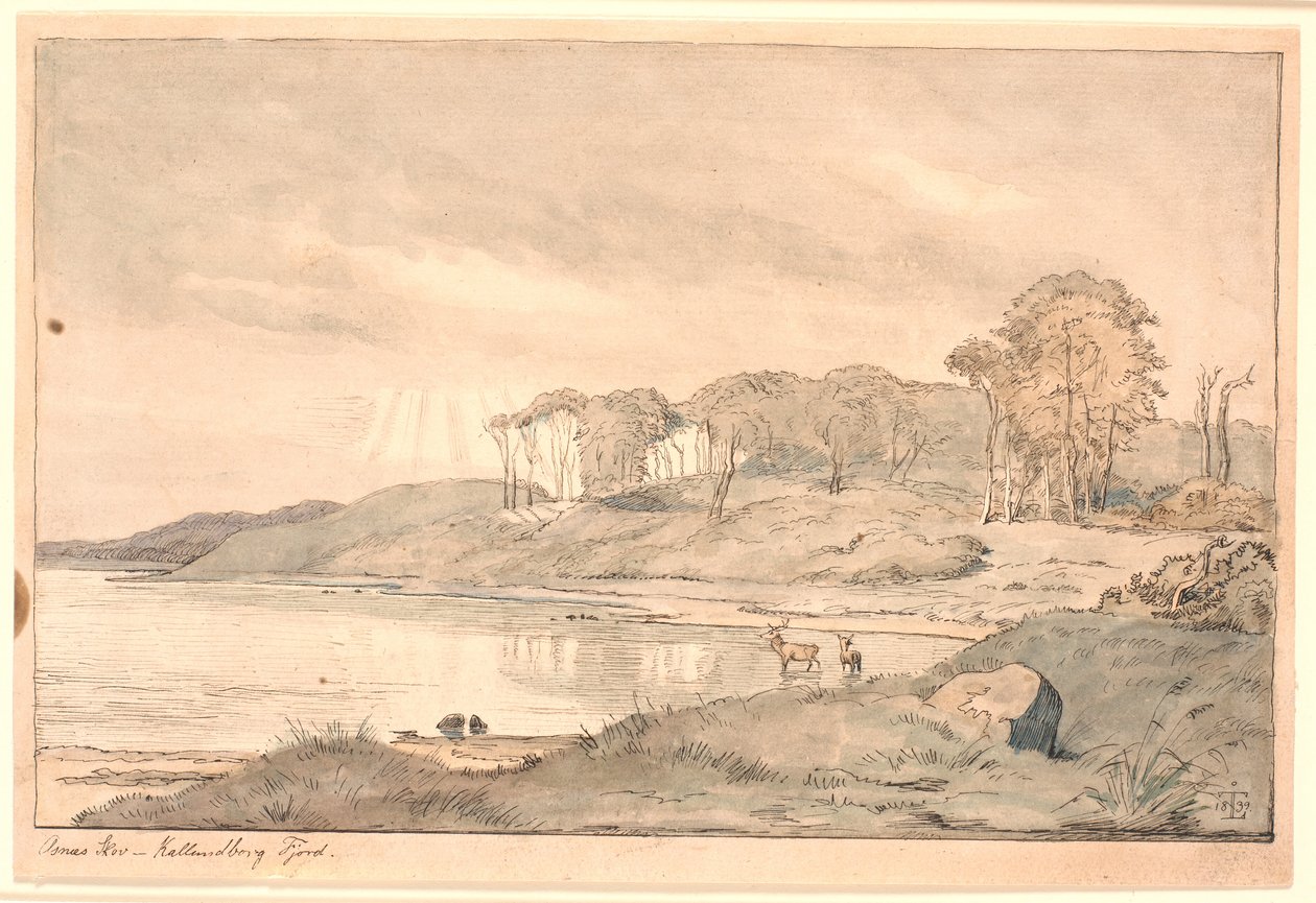 Paisaje de Johan Thomas Lundbye