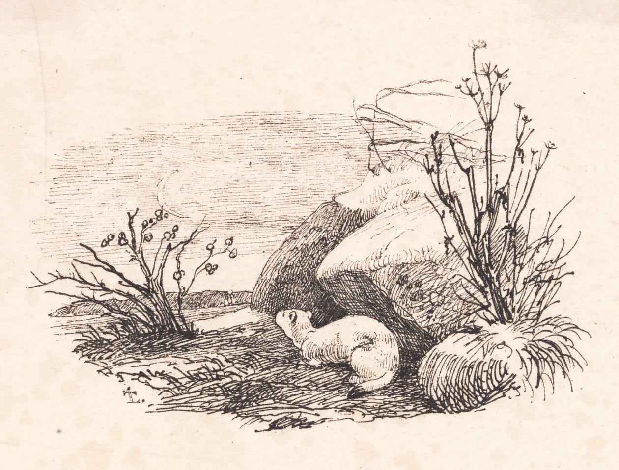 El armiño de Johan Thomas Lundbye