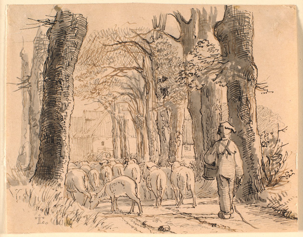 El pastor de Johan Thomas Lundbye