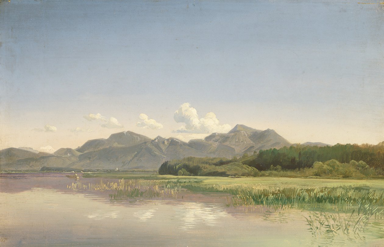El Chiemsee en Stock de Johann Beckmann