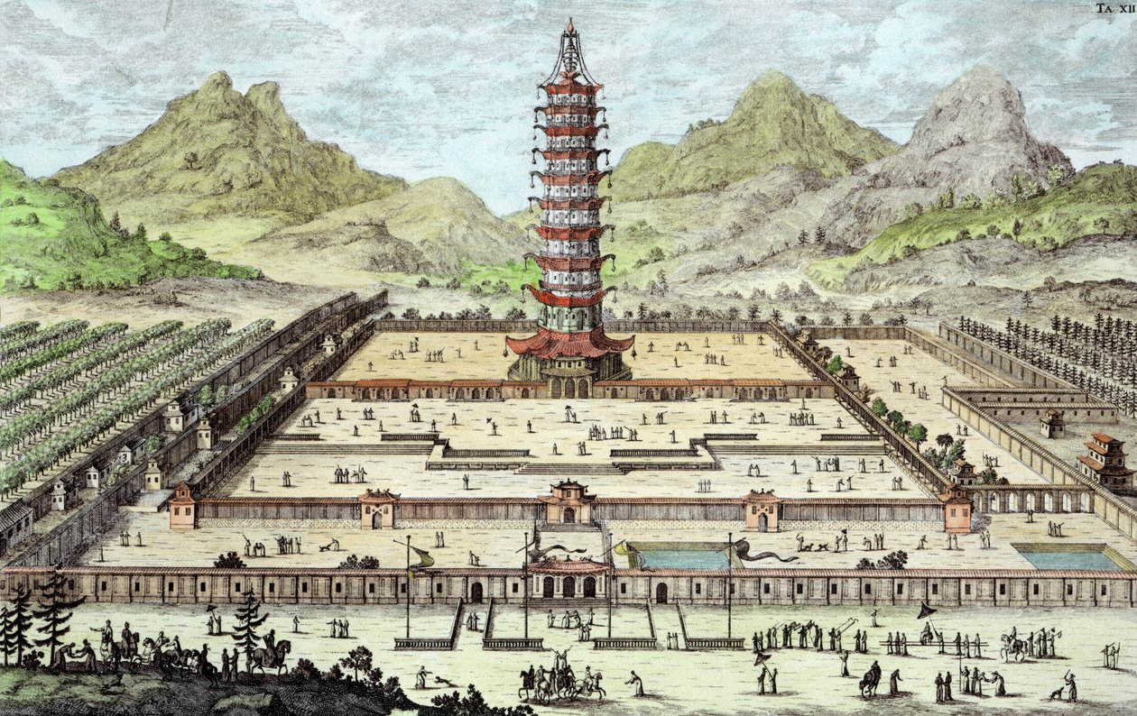 La Torre de Porcelana de Nanking, lámina 12 de 