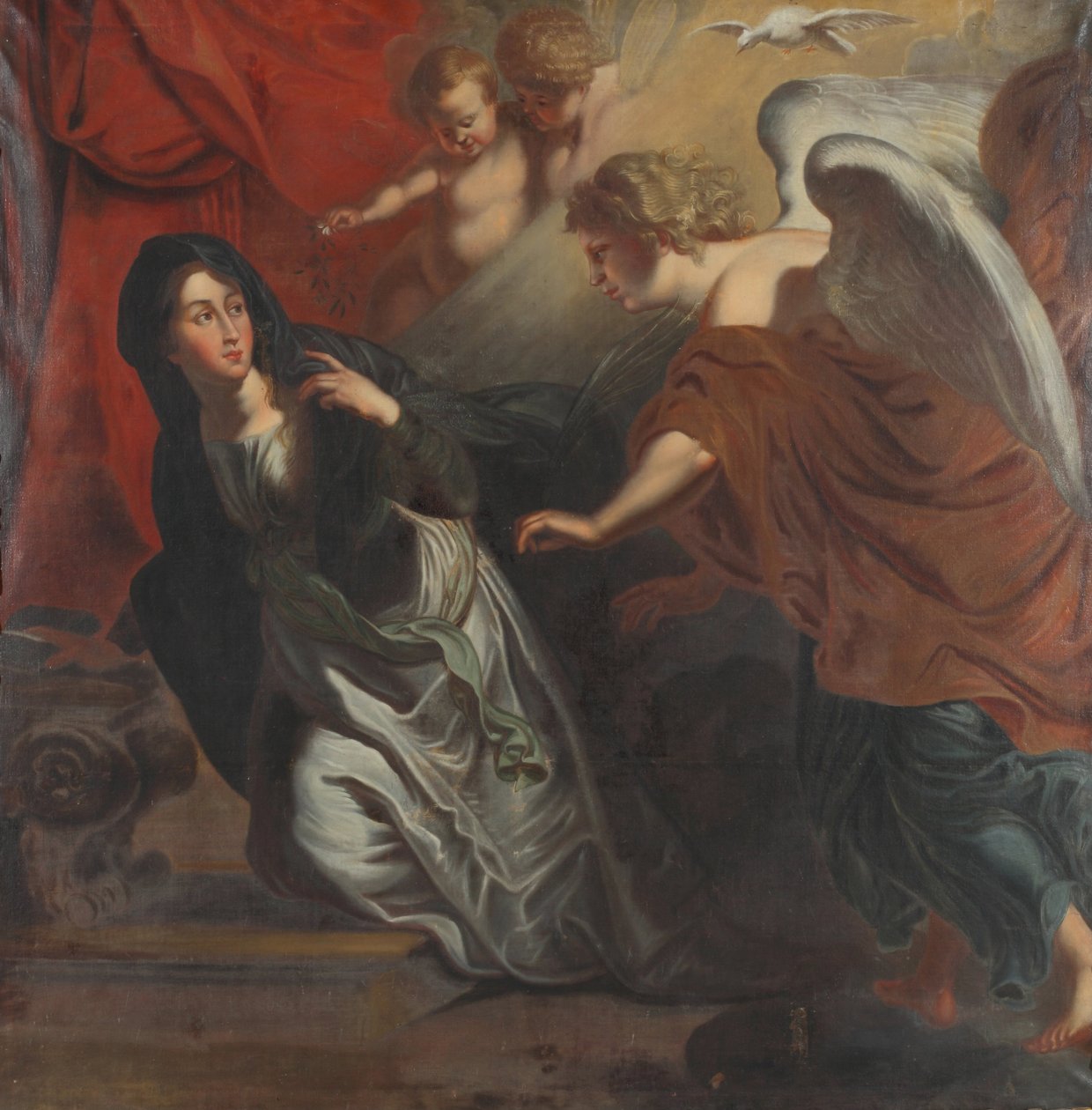 La Anunciación de Johann Christian Schröder