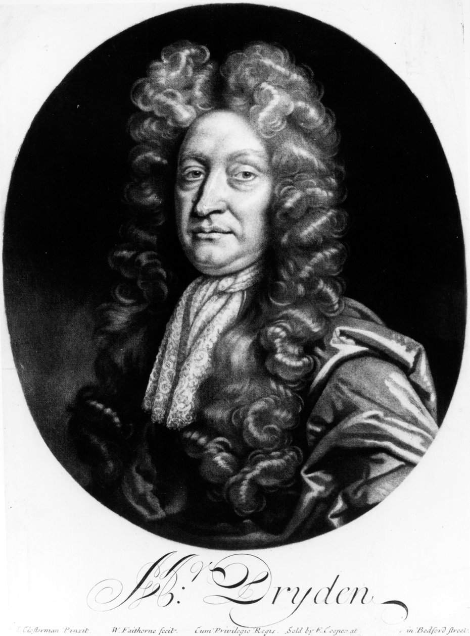 John Dryden (1631-1700) grabado por William Faithorne (1616-91) de Johann Closterman