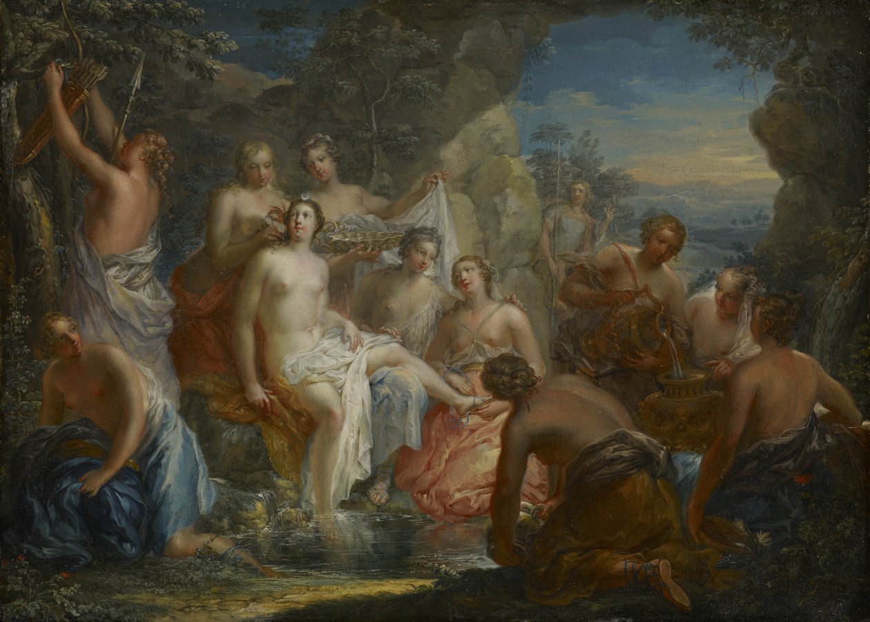 El baño de Diana de Johann Georg Platzer