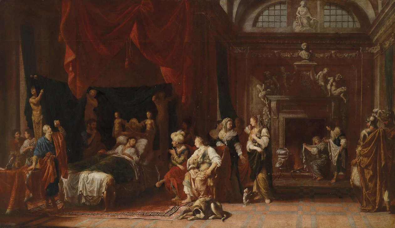 Antíoco y Estratonice de Johann Heiss