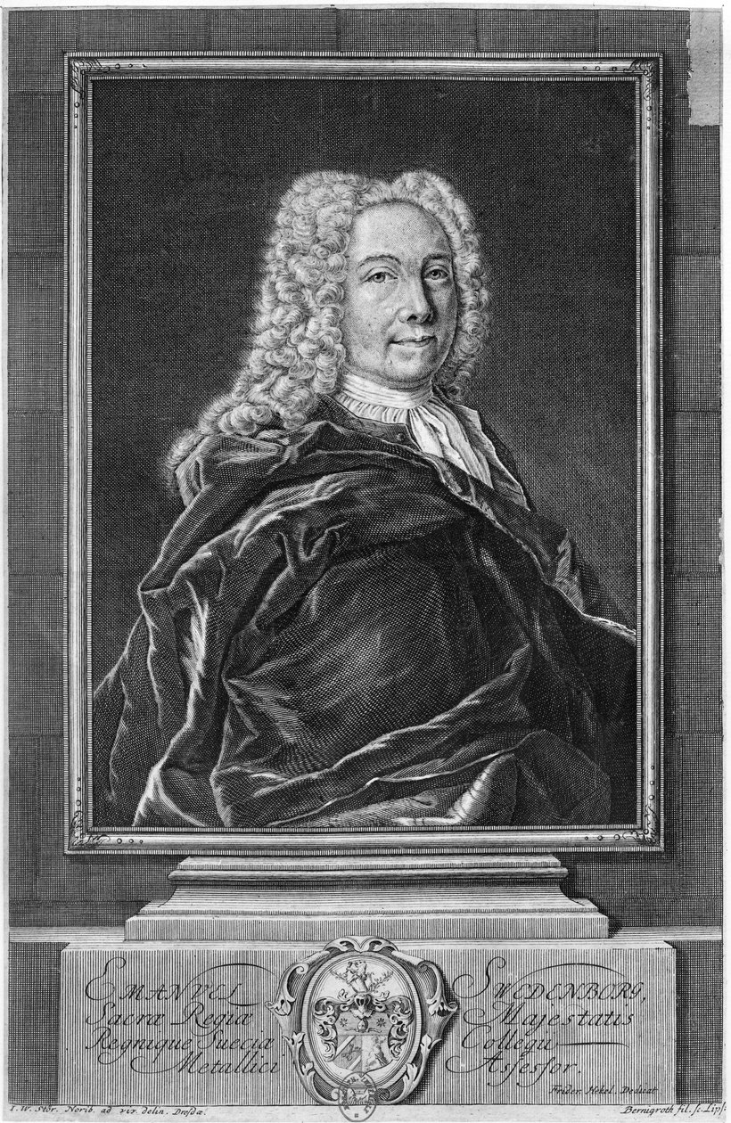 Emanuel Swedenborg (1688-1772) de Martin Bernigeroth