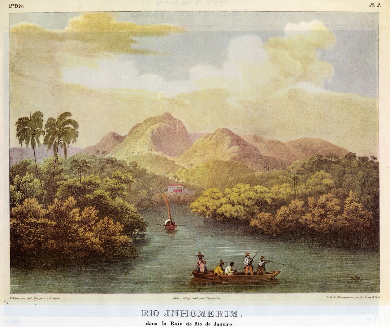Río Jnhomerim de Johann Moritz Rugendas