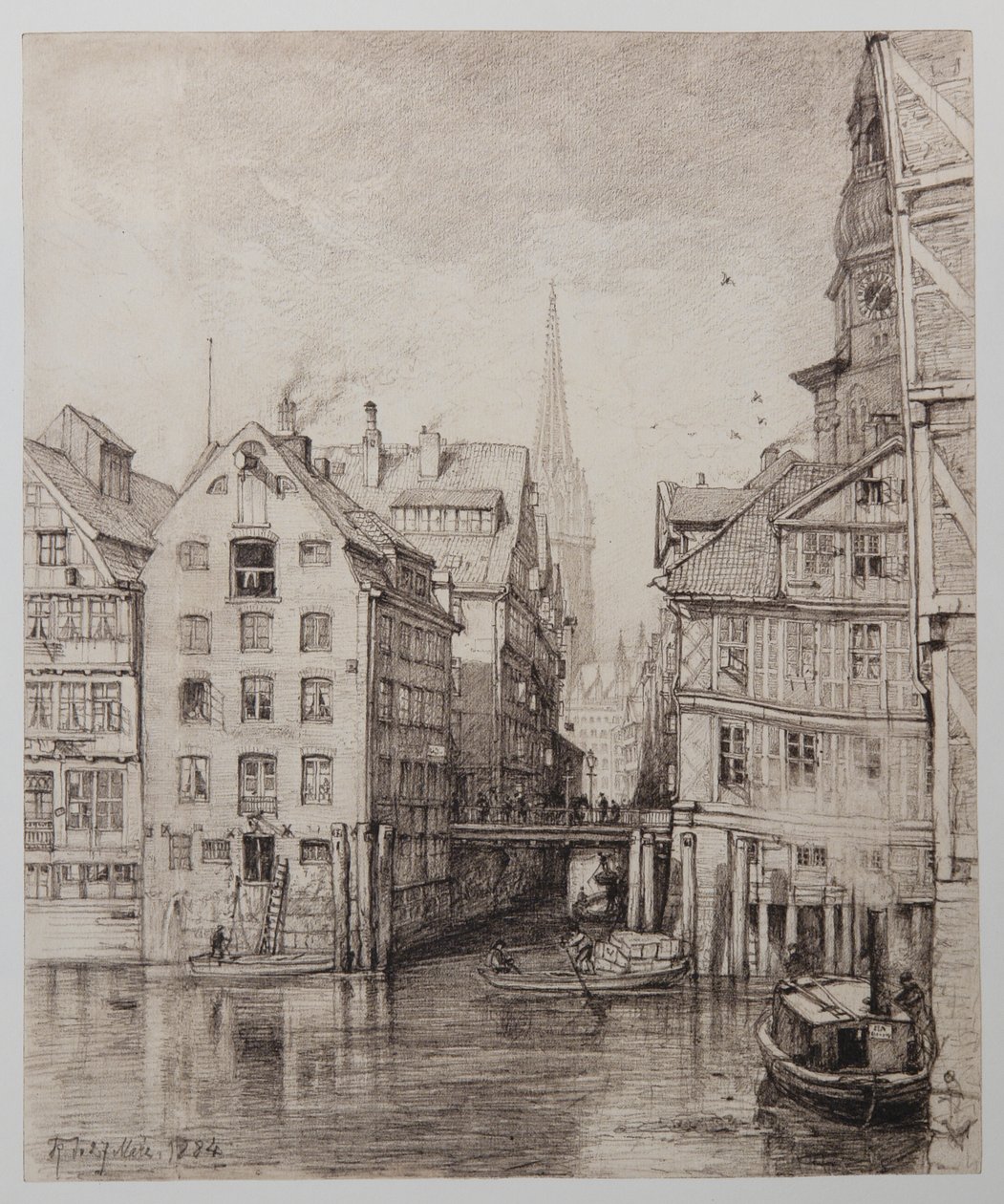 Fleet-beim-Steckelhörn de Johann Theobald Riefesell