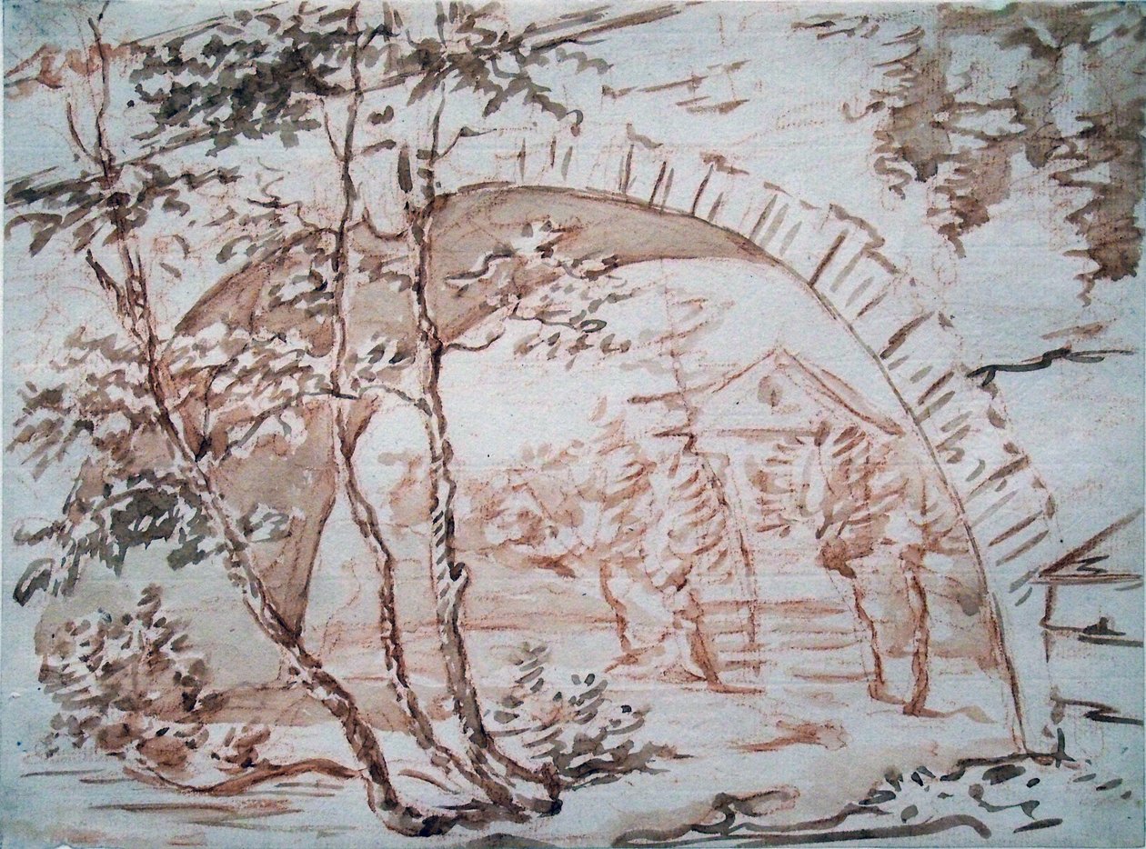 Puente Stern (Puente del Castillo) en Weimar de Johann Wolfgang von Goethe