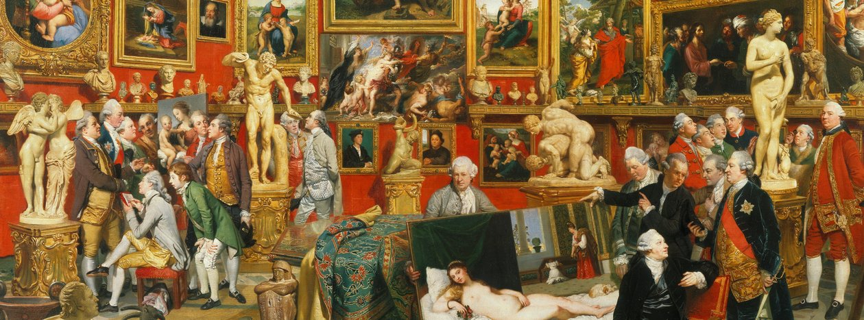 Tribuna de los Uffizi - nivel 3 de Johan Joseph Zoffany