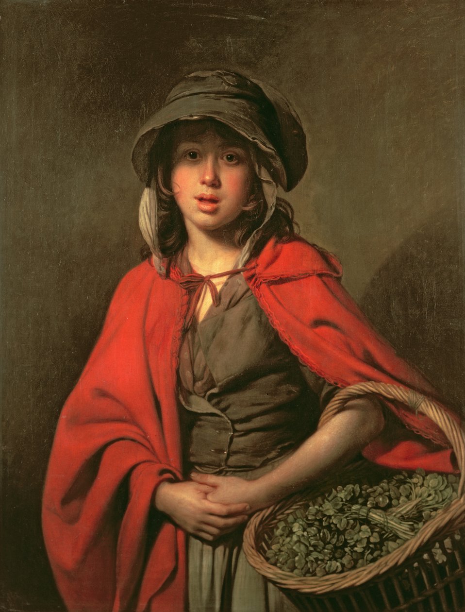La niña del berro de Johan Joseph Zoffany