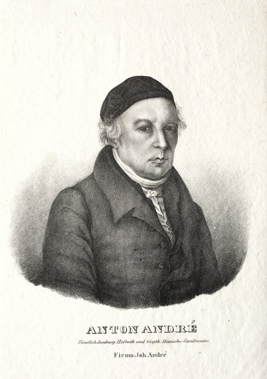 Retrato de Anton André de Johann André