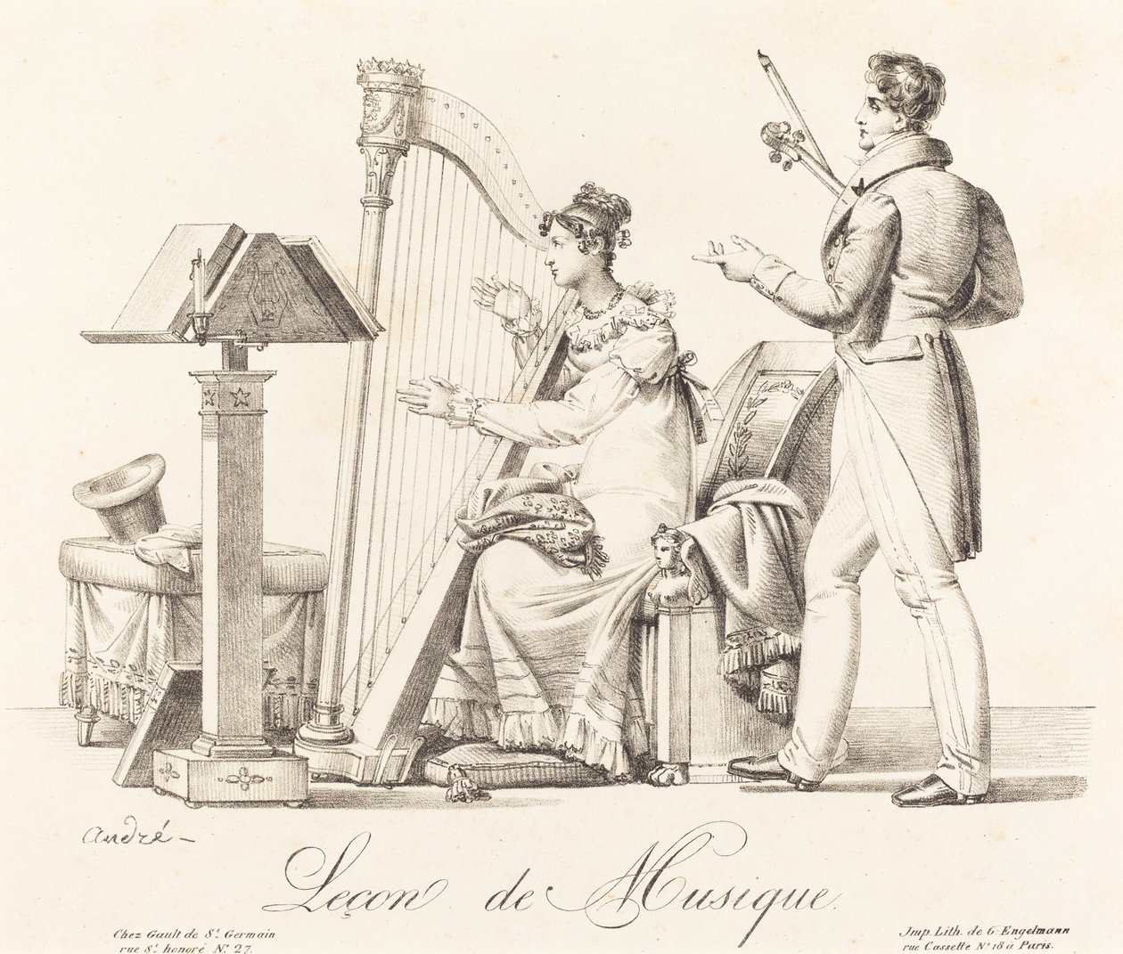 Leçon de Musique de Johann Anton André