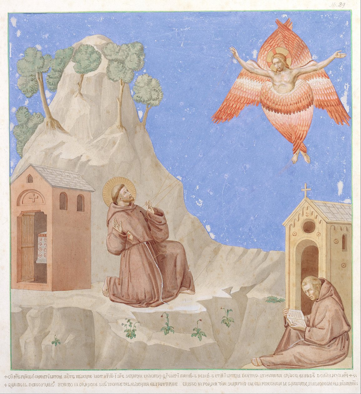 La estigmatización de San Francisco de Johann Anton Ramboux