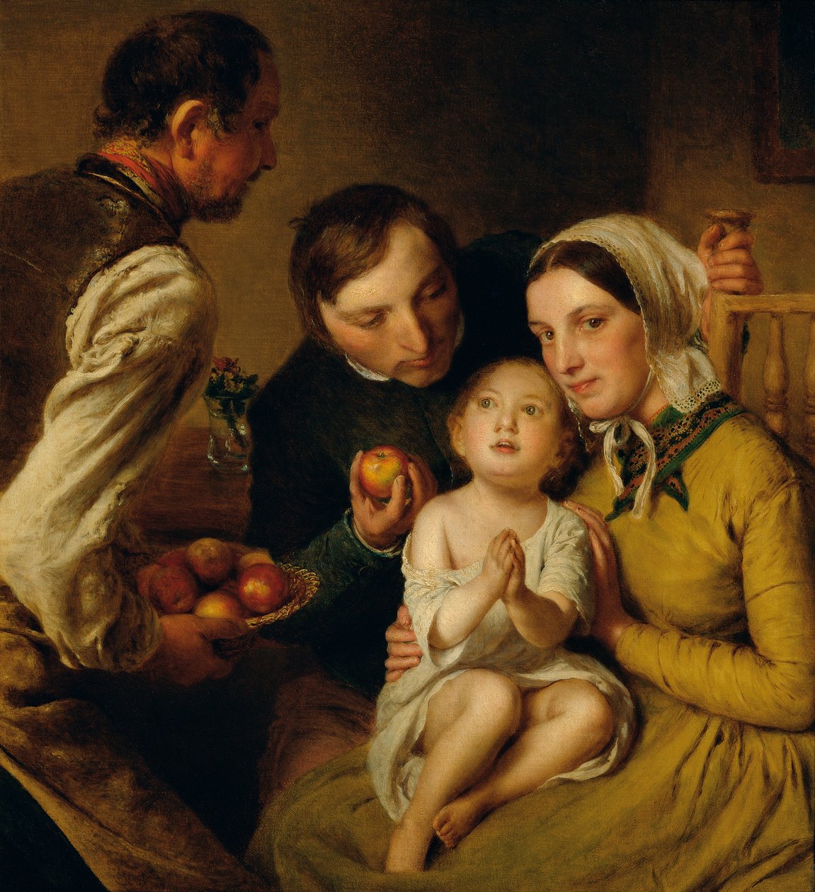 Aprendiendo a preguntar (Familia Reiter) de Johann Baptist Reiter