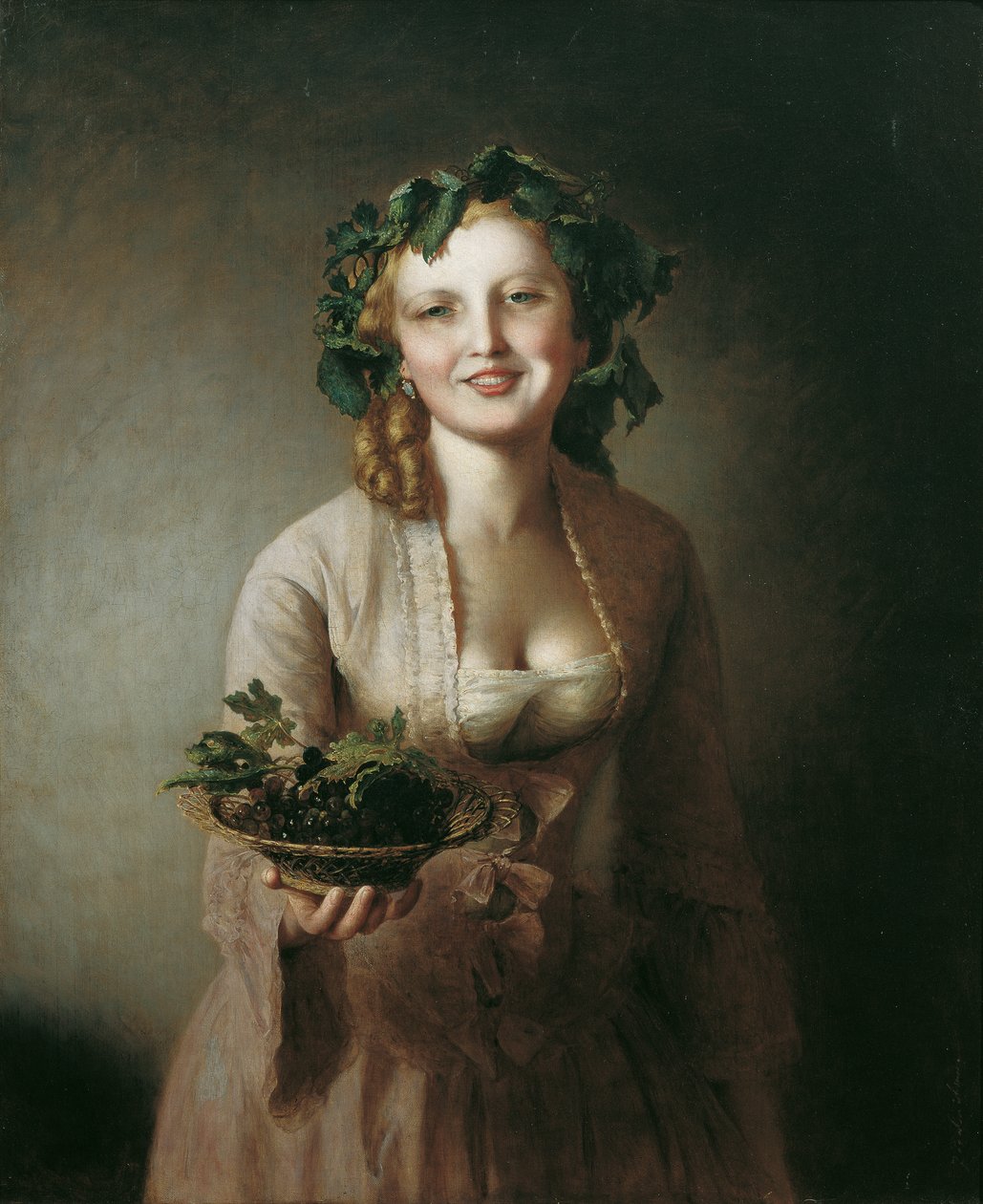 Lexi con las uvas de Johann Baptist Reiter