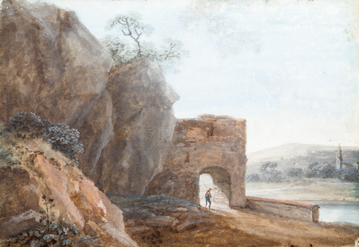 paisaje de Johann Christian Brand