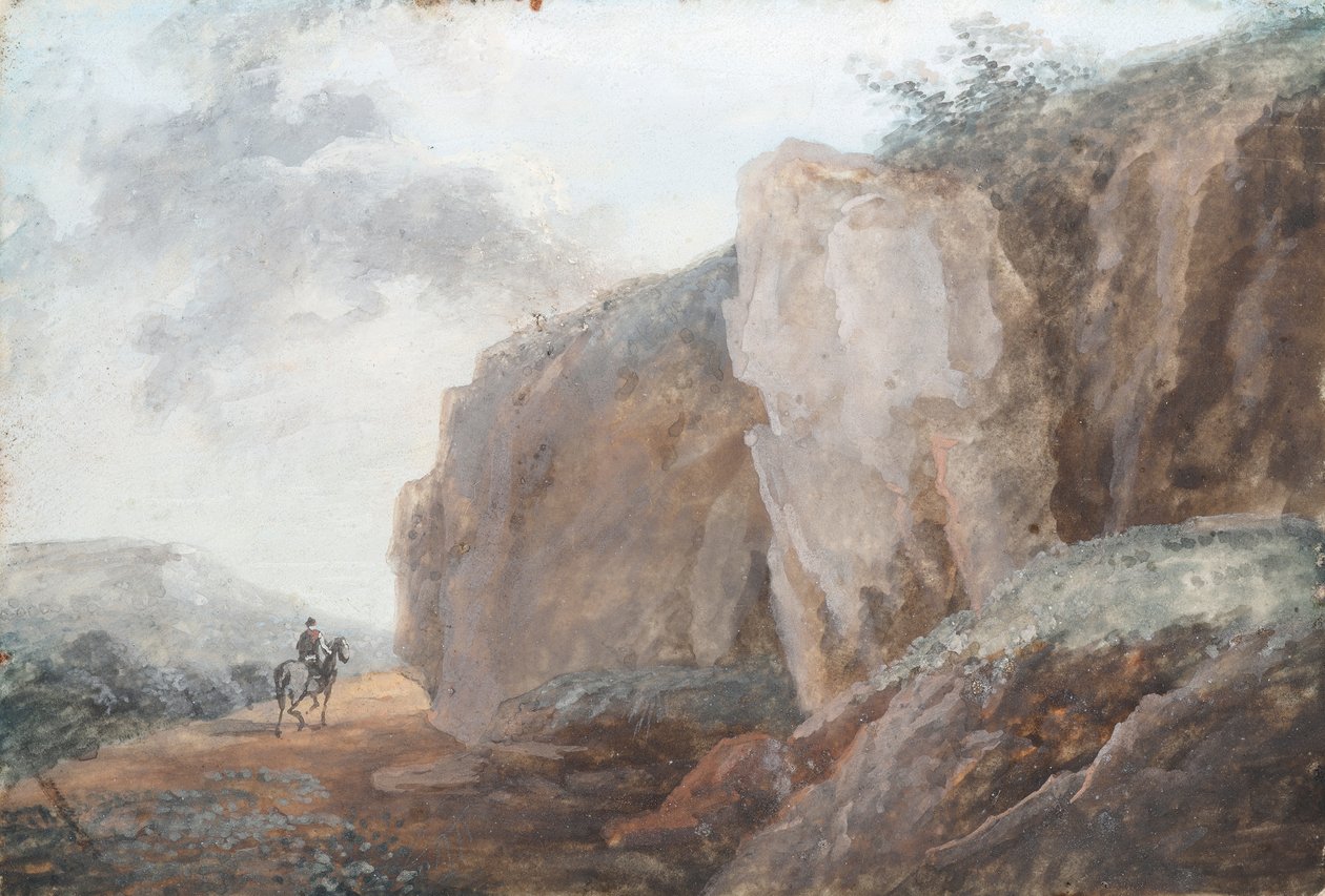 paisaje de Johann Christian Brand