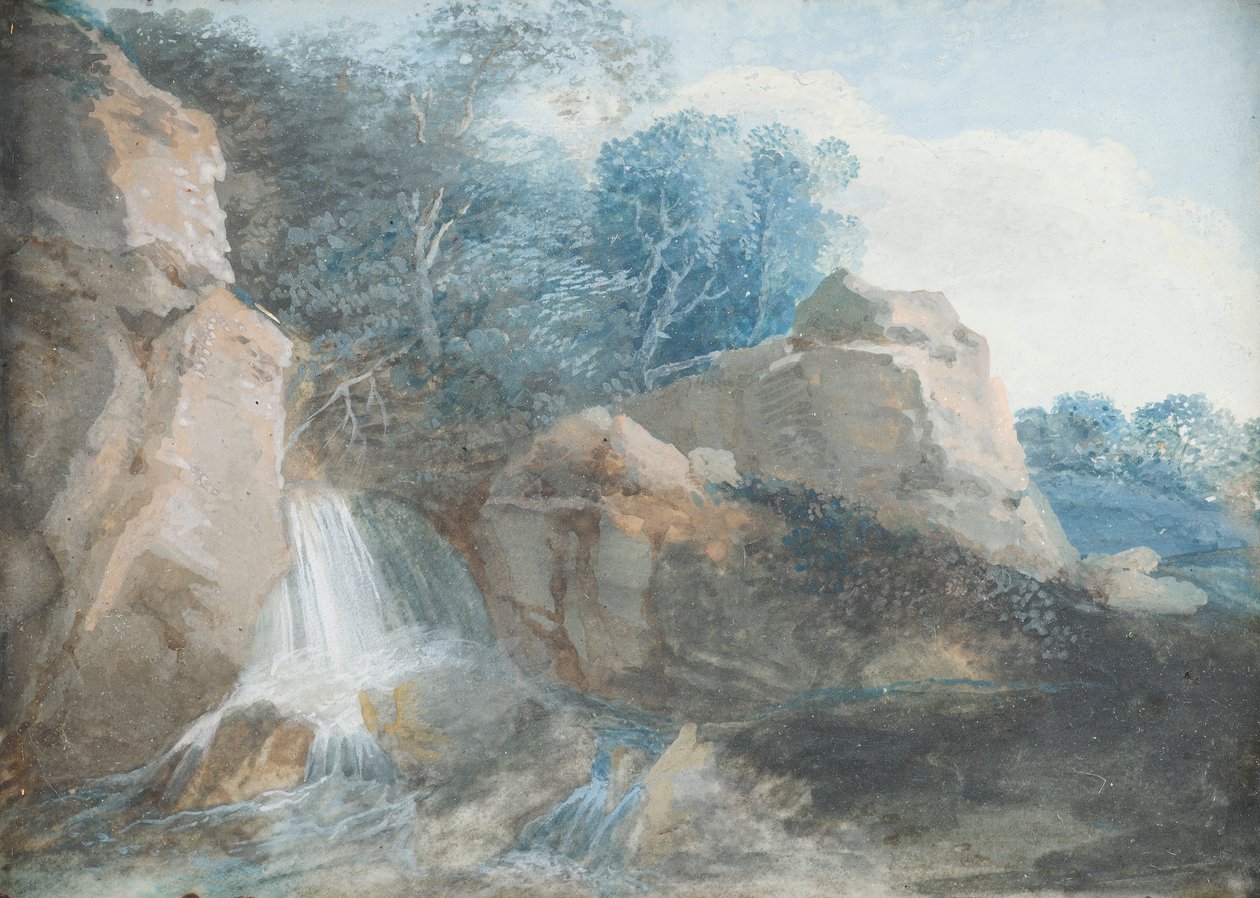 paisaje de Johann Christian Brand