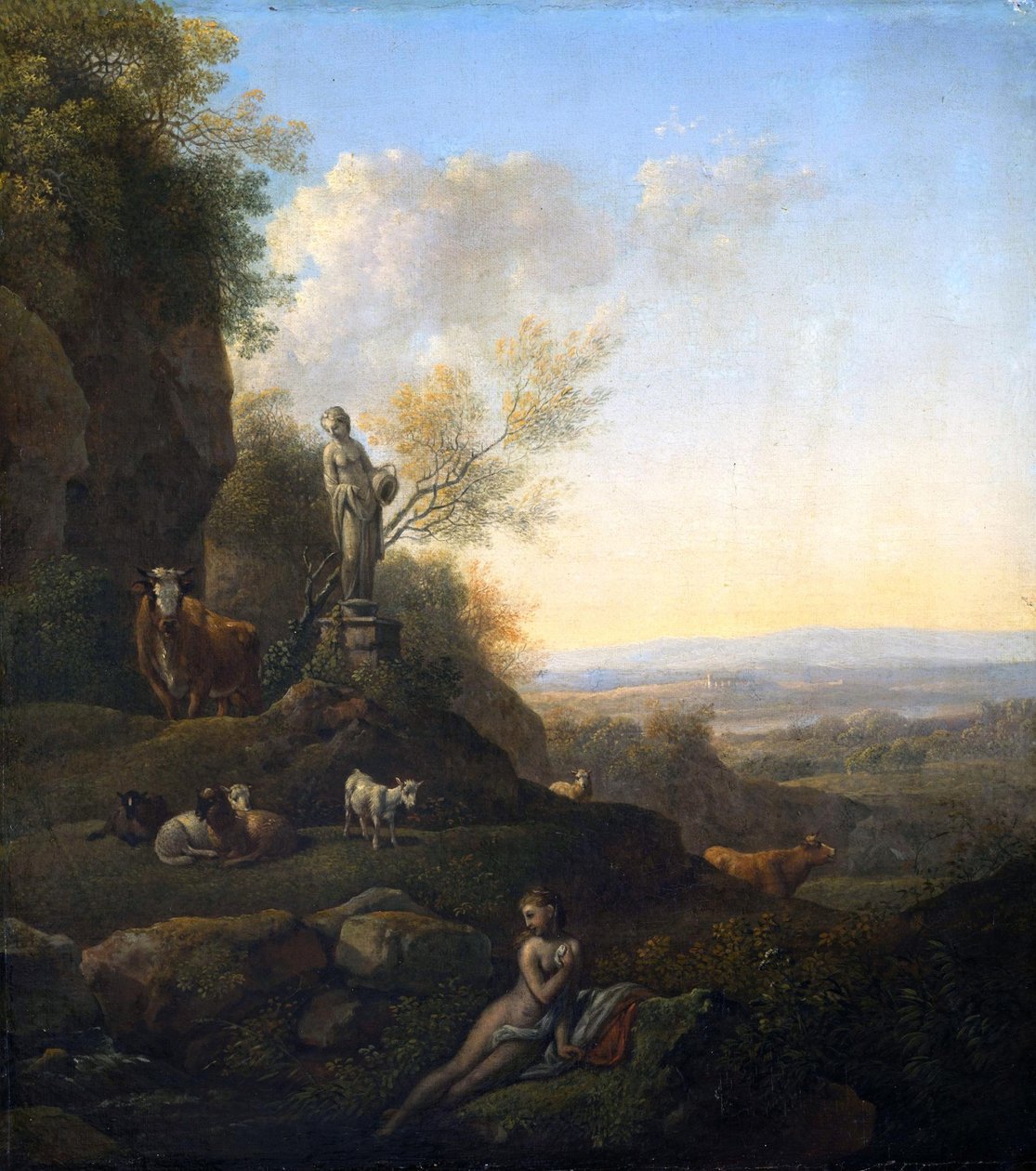 Paisaje de Johann Christian Klengel