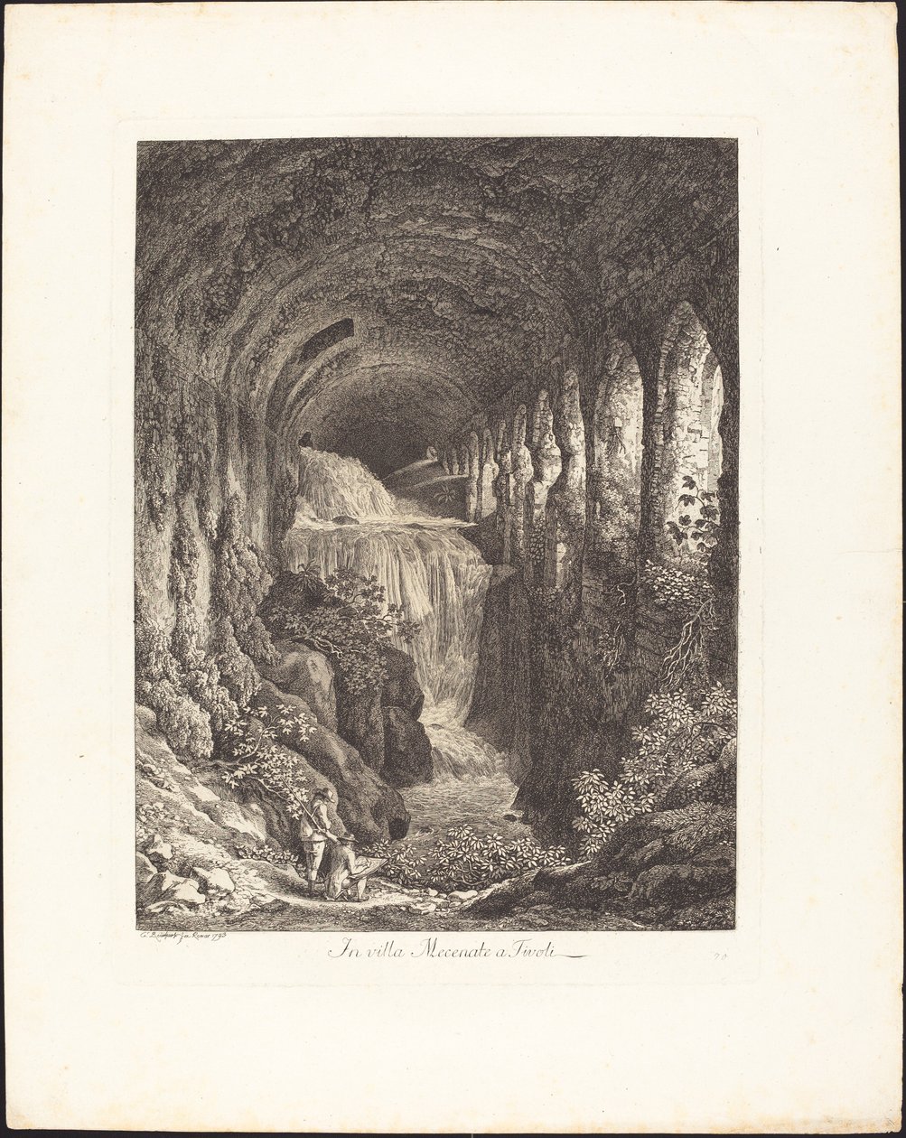 En Villa Mecenate de Johann Christian Reinhart